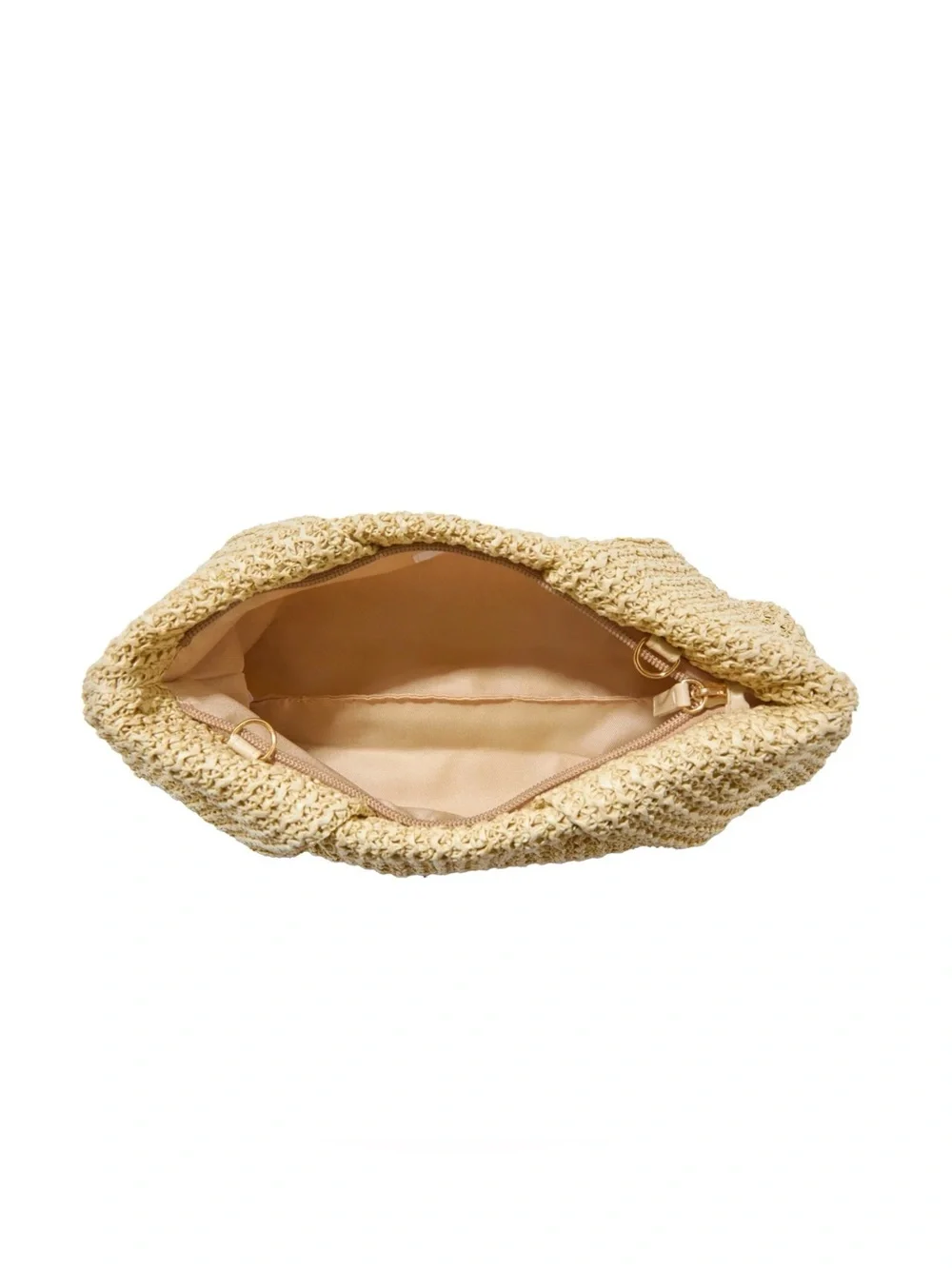 Capittana Oversized Raffia Clutch